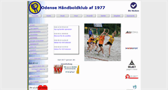 Desktop Screenshot of oh77.dk